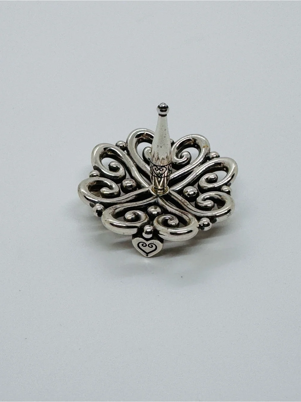 Brighton Alcazar Silver Plated Ring Holder Dish